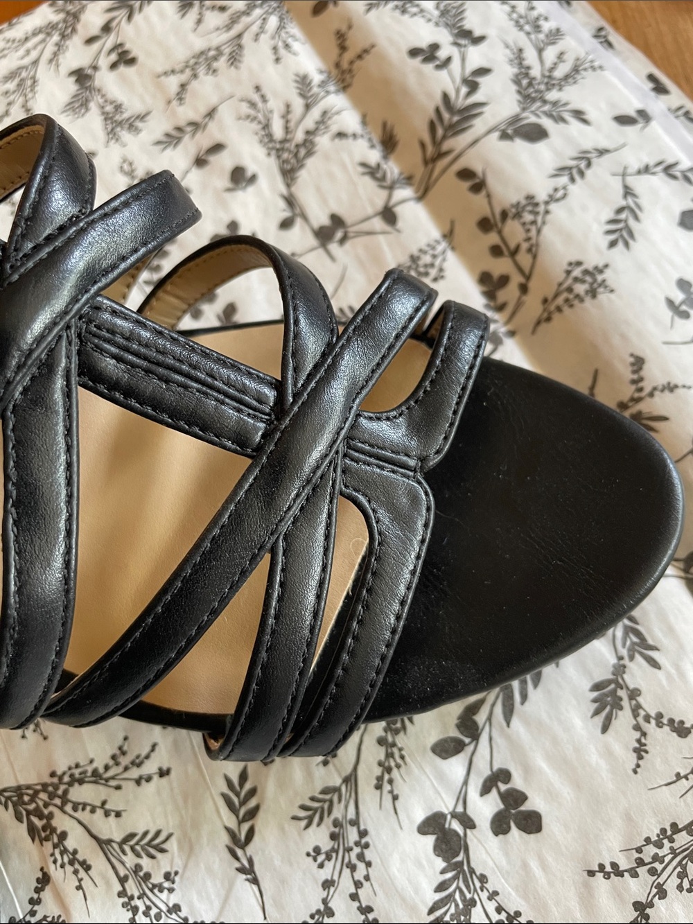 Naturalizer Baylor Black Strappy Slingback Heels. NWOT. Never worn! Brand new. - Picture 10 of 15